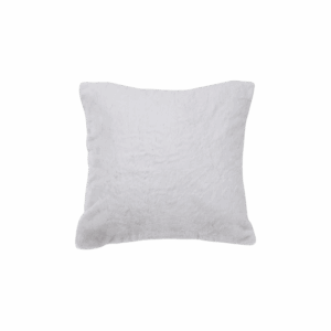 15x15 White Fur Pillow