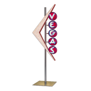 LED Vertical Vegas Sign