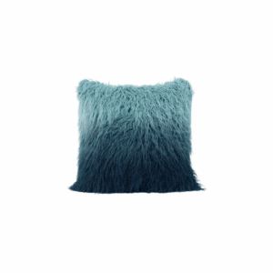 20x20 Blue Ombre Shag Pillow