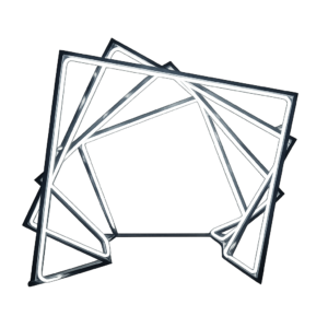 LED Concentric Squares Photo Op