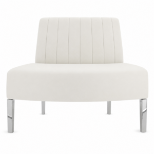 Ivory Velvet Cover – Poseidon Modular Sofa Outside