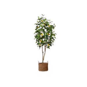 5' Faux Lemon Tree