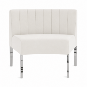 Ivory Velvet Cover – Poseidon Modular Sofa Inside