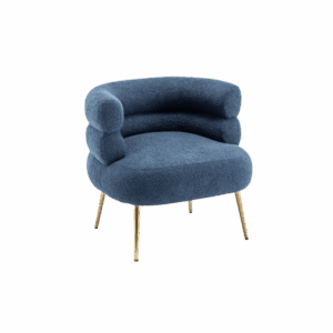Blue Tillie Barrel Chair