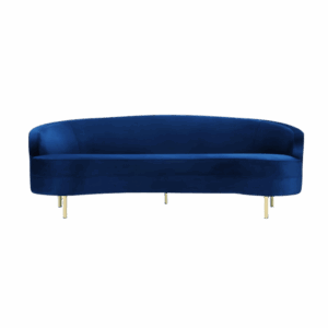 Blue Velvet Bailey Sofa