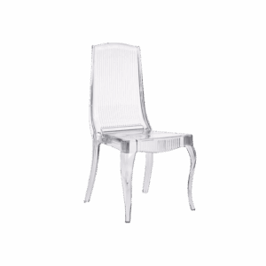 Clear Queen Anne Dining Chair