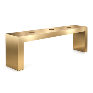 Gold Veneer Charging Conversation Table