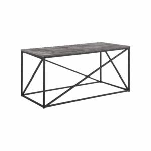 Grey Concrete Zig Zag Coffee Table