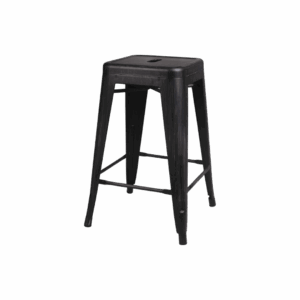 Pewter Metal Barstool