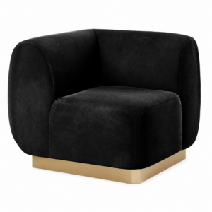 Athena Modular Sofa Covers Left Black
