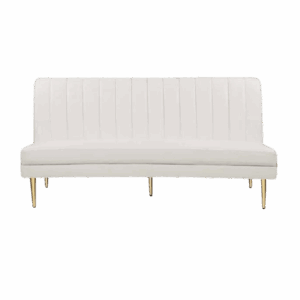White Leather Harrison Sofa