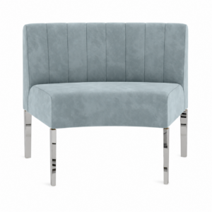 Blue Velvet Cover – Poseidon Modular Sofa Inside