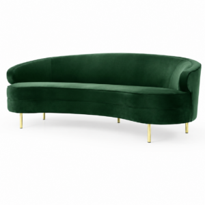 Green Velvet Bailey Sofa