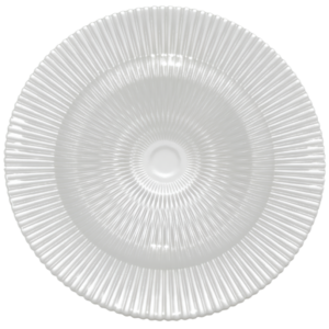 Marbella Pearl White Charger Plate