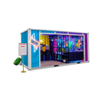 20' W Shipping Container- 3 Sided