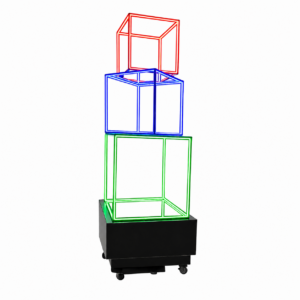 Trio LED Cube Station