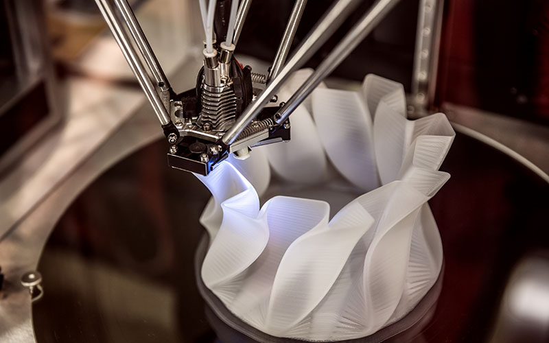 3D printer printing, also known as additive manufacturing (AM), refers to processes used to create a three-dimensional object in which layers of material are formed under computer control.