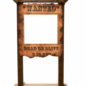 Wanted Dead or Alive Photo Op