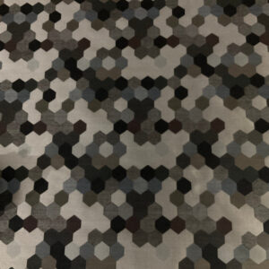 132" Geometric Metallic Paillette