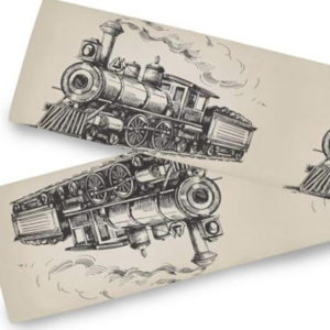 13"x70" Train Transport Table Runner