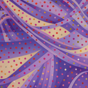 90"x90" Purple Pucci Swirl Overlay