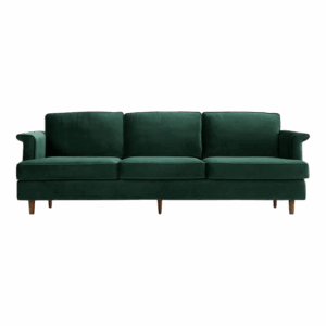 Forest Green Velvet Porter Sofa