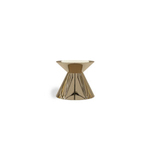 16" H Gold Polished Apollo Side Table