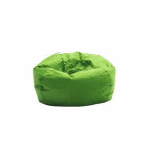 Lime Green Vinyl Bean Bag
