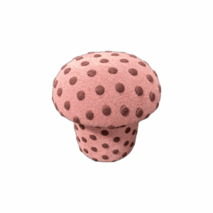 Pink Mushroom Ottoman