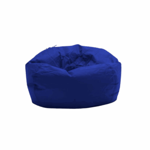 Sapphire Blue Polyester Bean Bag