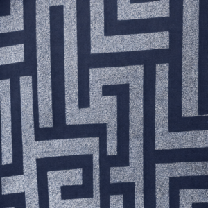 132" Black & Silver Maze