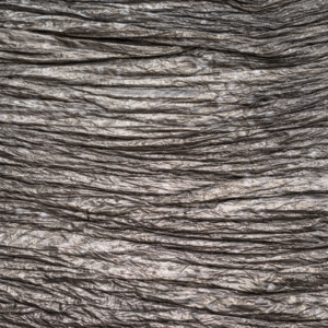 132" Charcoal Crinkle Taffeta