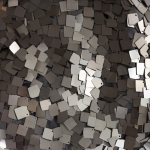 90"X90" Charcoal Matte Square Overlay