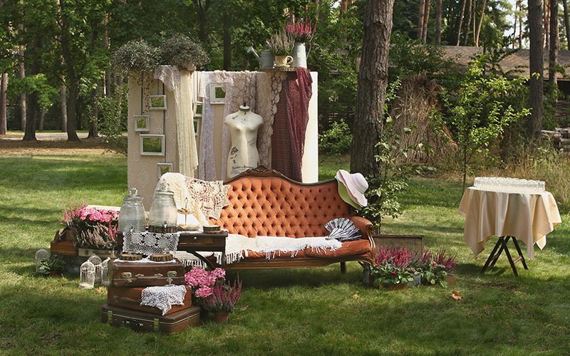 Summer holiday decor at the Villa