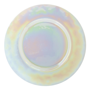 Frosted Iridescent Charger Plate