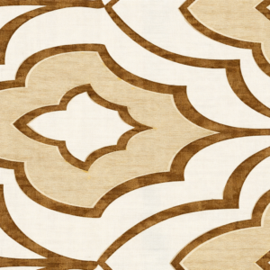 90"X90" Gold & White Imperial Overlay