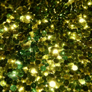 90"X90" Green Large Sequin Paillette Overlay