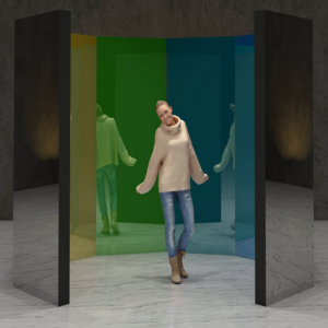 360 Rainbow Mirror Photo Op