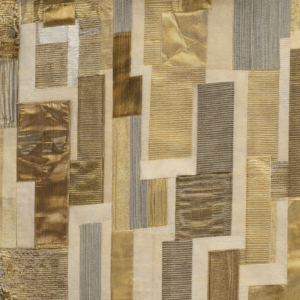 90"X90" White Gold & Silver Gustav Overlay