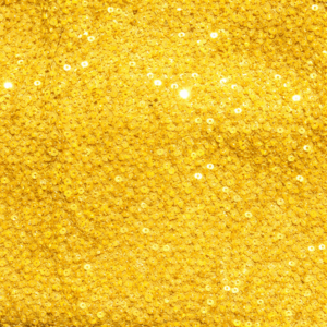 90" x 90" Yellow Mini Sequin Overlay